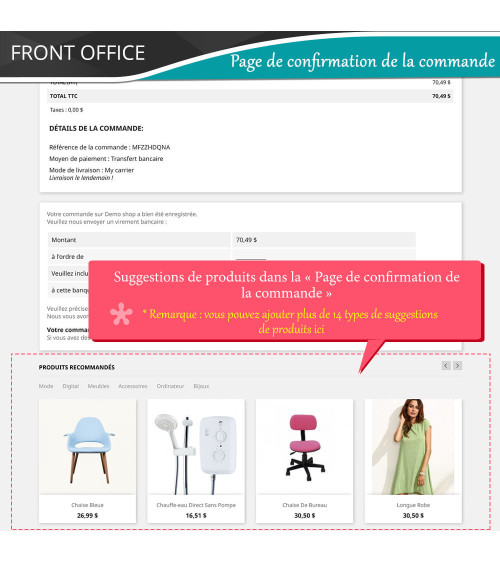 Cross Selling Pro - Upsell - Panier et pages La vente croisée (vent...