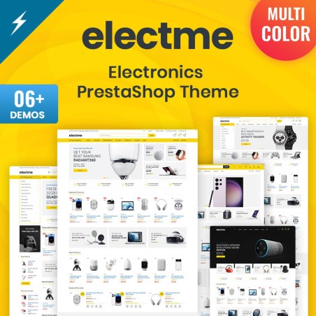 Electme - Electronics Mega Shop Le thème Electme est utilisé pour u...