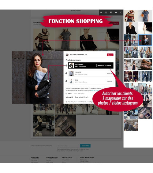 Instagram Shopping Slider: feed, shoppable, new API Transformez vot...