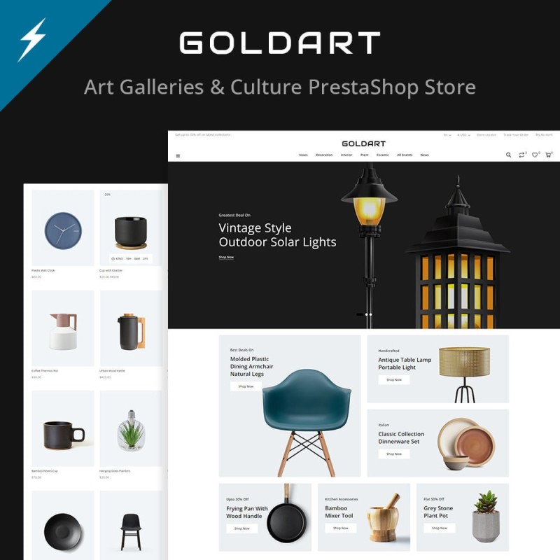 The Gold Art - Art Galleries & Culture Store