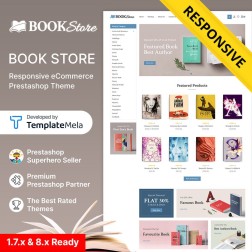 Books & Stationery Store Le thème Prestashop Book Store est conçu p...