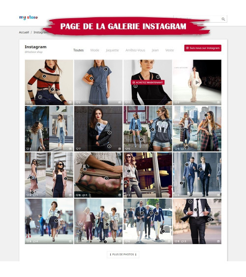 Instagram Shopping Slider: feed, shoppable, new API Transformez vot...