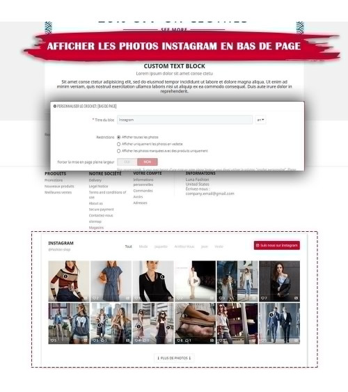 Instagram Shopping Slider: feed, shoppable, new API Transformez vot...