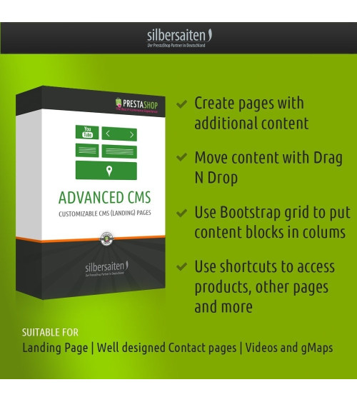 Advanced CMS - Gestion de contenu des Landing Pages Le module Advan...