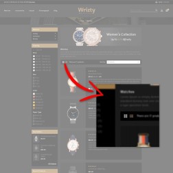 Wrizty Watch Store Wrizty watch store template conçu avec une atten...