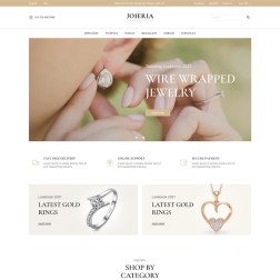 Joieria - Jewelry & Accessories Store Joieria est un thème PrestaSh...