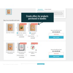 Product Bundles Pro Effectuez des ventes croisées directement sur l...