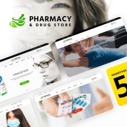 Pharmacy & Drug Store Ce thème responsive convient parfaitement aux...