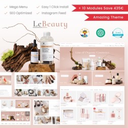 LeBeauty - Natural Cosmetics, Beauty & Medicine Great Prestashop Te...