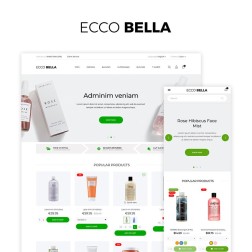 Ecco Bella Cosmetics Le thème Ecco Bella convient parfaitement aux ...