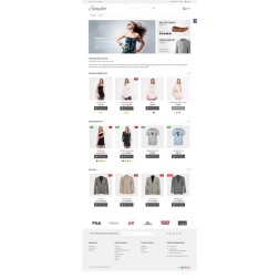 Simplio Simplio est un template PrestaShop responsive convivial et ...