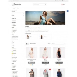 Simplio Simplio est un template PrestaShop responsive convivial et ...