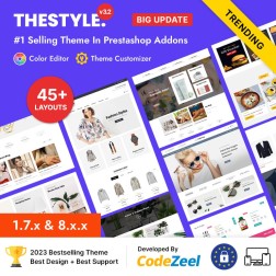 The Style - Minimal Modern Store The Style est un thème Prestashop ...