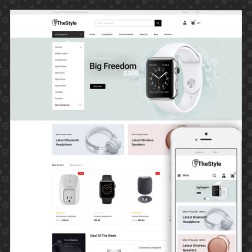 The Style - Minimal Modern Store The Style est un thème Prestashop ...