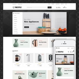 The Style - Minimal Modern Store The Style est un thème Prestashop ...