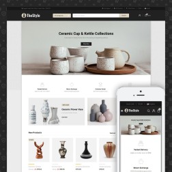 The Style - Minimal Modern Store The Style est un thème Prestashop ...