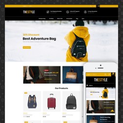 The Style - Minimal Modern Store The Style est un thème Prestashop ...