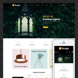 The Style - Minimal Modern Store The Style est un thème Prestashop ...