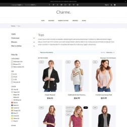 Charme Fashion Store Charm est votre choix pour le marketing / la v...