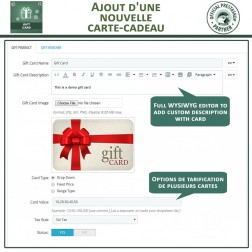 Carte Cadeau Le module Carte-cadeau augmente les revenus de votre m...