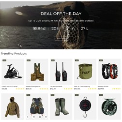 Fishing Time - Rods, Reels, Bait, and Gear Shop Le thème Prestashop...