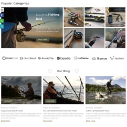 Fishing Time - Rods, Reels, Bait, and Gear Shop Le thème Prestashop...