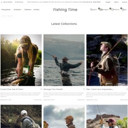 Fishing Time - Rods, Reels, Bait, and Gear Shop Le thème Prestashop...