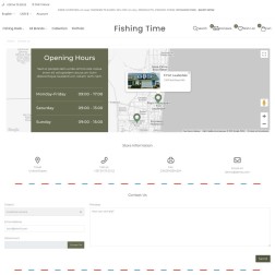 Fishing Time - Rods, Reels, Bait, and Gear Shop Le thème Prestashop...