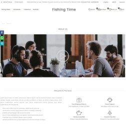 Fishing Time - Rods, Reels, Bait, and Gear Shop Le thème Prestashop...