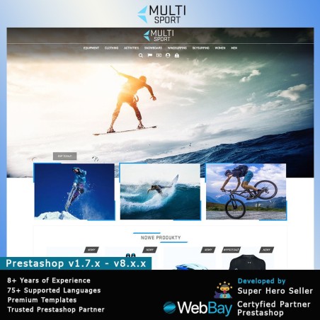 Multi Sport Multi Sport is an intuitive, responsive premium templat...