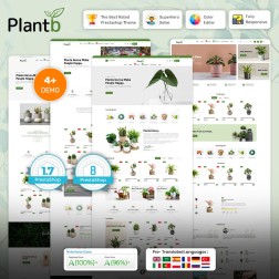 PlantB - Gardening, HomeDecor & Houseplants Store PlantB Theme Stor...