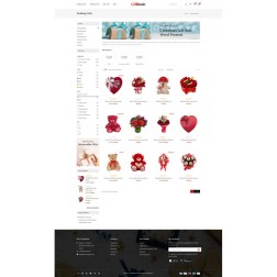 Giftsale - Online Gift Shopping Le thème Prestashop Online Gift Sho...