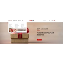 Giftsale - Online Gift Shopping Le thème Prestashop Online Gift Sho...