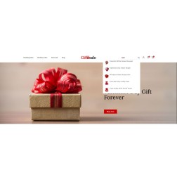 Giftsale - Online Gift Shopping Le thème Prestashop Online Gift Sho...