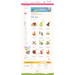 Baby Toy Store Baby Toys Store - Le thème réactif est conçu pour le...