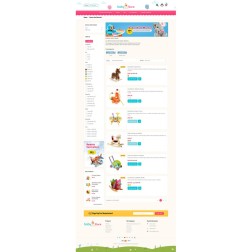 Baby Toy Store Baby Toys Store - Le thème réactif est conçu pour le...