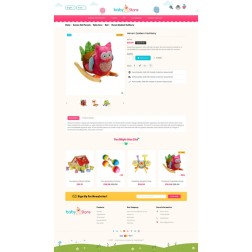 Baby Toy Store Baby Toys Store - Le thème réactif est conçu pour le...