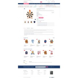 Kidscry - Baby Fashion and Toy Store Le thème PrestaShop "Kidscry -...