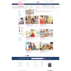 Kidscry - Baby Fashion and Toy Store Le thème PrestaShop "Kidscry -...