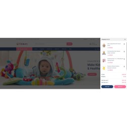 Kidscry - Baby Fashion and Toy Store Le thème PrestaShop "Kidscry -...