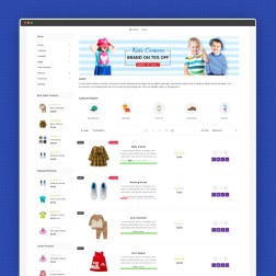 Fashona Children–Kids Fashion Super Store v3 Le thème réactif Premi...