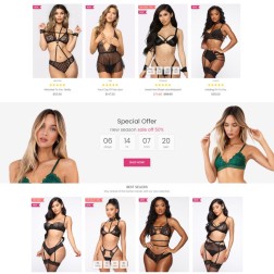 Lingerie & Adult - Fashion SexShop Clothes, Toys, Love Le modèle Li...