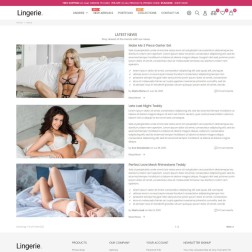 Lingerie & Adult - Fashion SexShop Clothes, Toys, Love Le modèle Li...