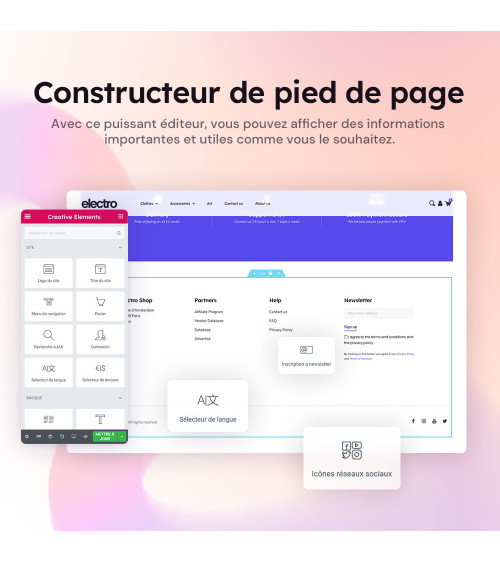 Creative Elements - live Theme & Page Builder Il est temps d’utilis...