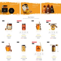 BeeLove - Honey & Beekeeping, Sweets, Pastry, Candy Un modèle Prest...