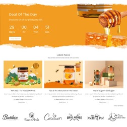 BeeLove - Honey & Beekeeping, Sweets, Pastry, Candy Un modèle Prest...