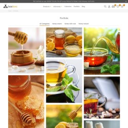 BeeLove - Honey & Beekeeping, Sweets, Pastry, Candy Un modèle Prest...