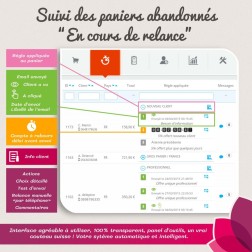 Smart Cart Reminder / Relance Panier Intelligent Plus de 18% de con...