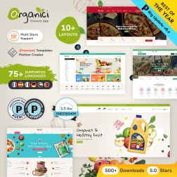 Organici - Food & Grocery Store Organici - Le thème responsive Prem...