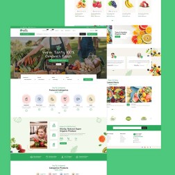 Organici - Food & Grocery Store Organici - Le thème responsive Prem...